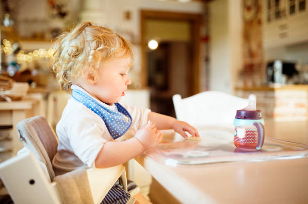 les produits nécessaires au repas de bébé