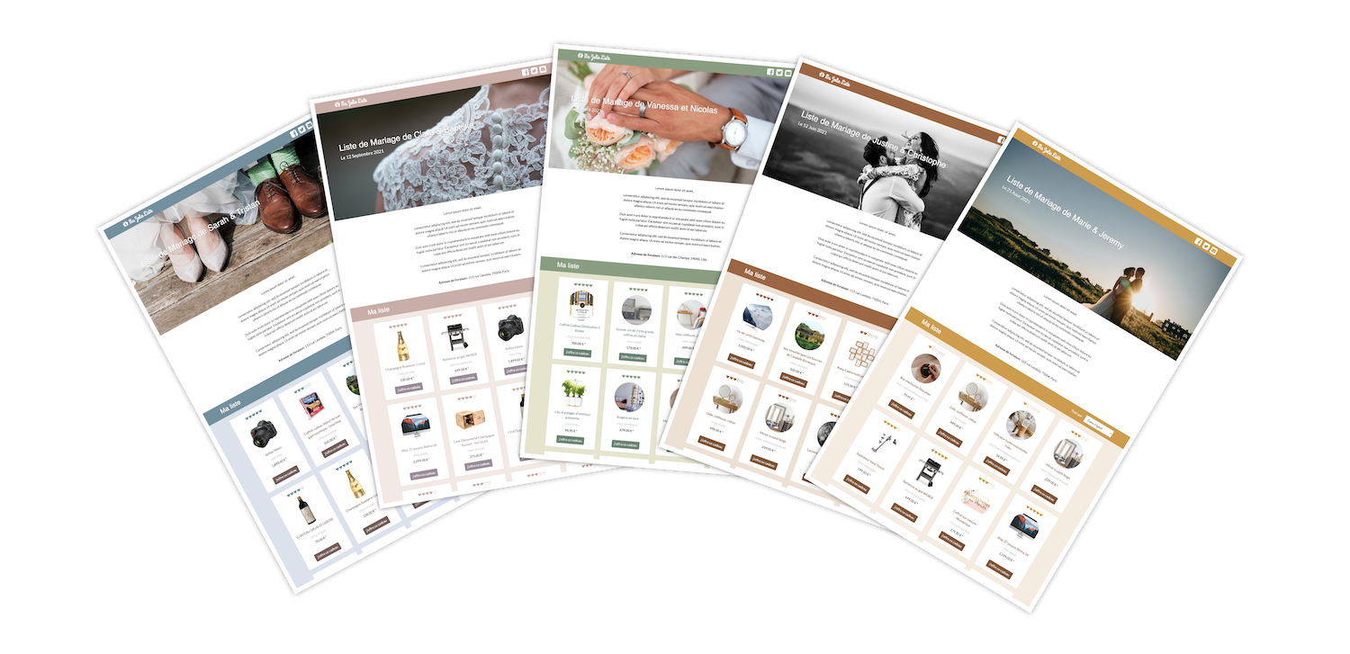 Liste de mariage Liste de mariage